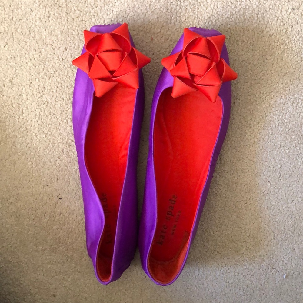 Kate Spade Bow flats Size 9.5